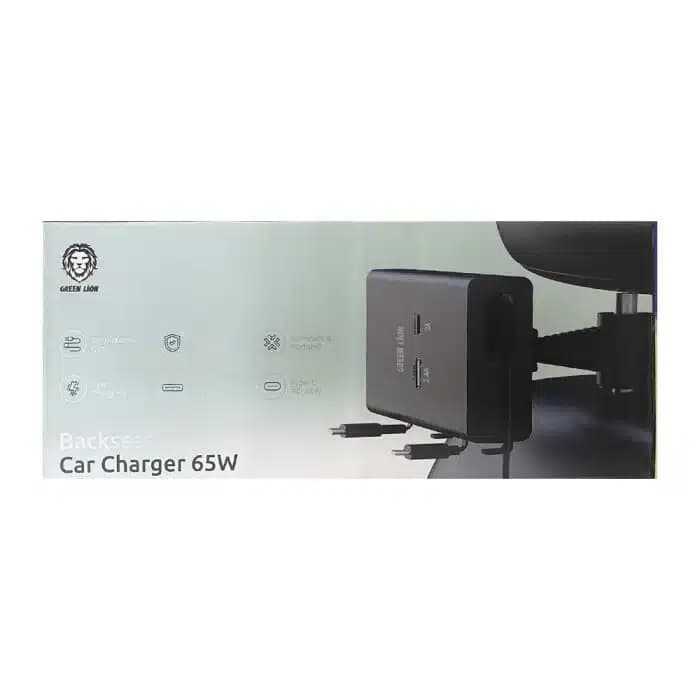 شارژر فندکی Green Lion BackSeat Car Charger 65W — تصویر ۳