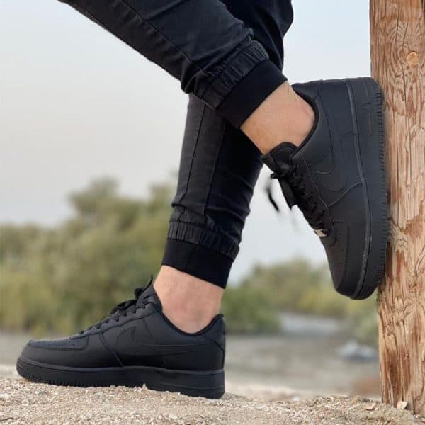 کفش نایک ایرفورس وان مشکی NIKE AIR FORCE 1 — تصویر ۶