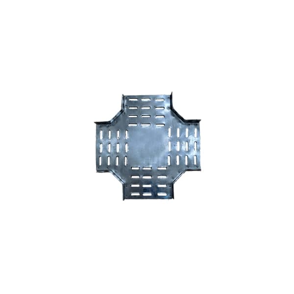 چهار راهی سینی کابل سایز 15 سانت ضخامت 1 میلیمتر گالوانیزه