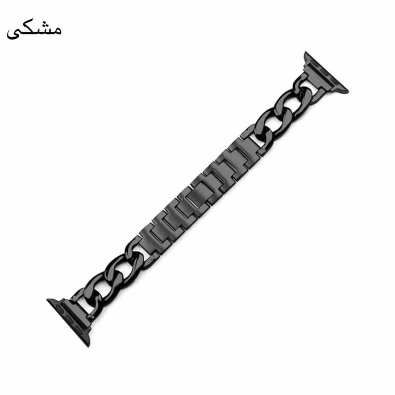 بند ساعت هوشمند (اپل واچ) زنانه مدل کارتیر تک زنجیر — تصویر ۳