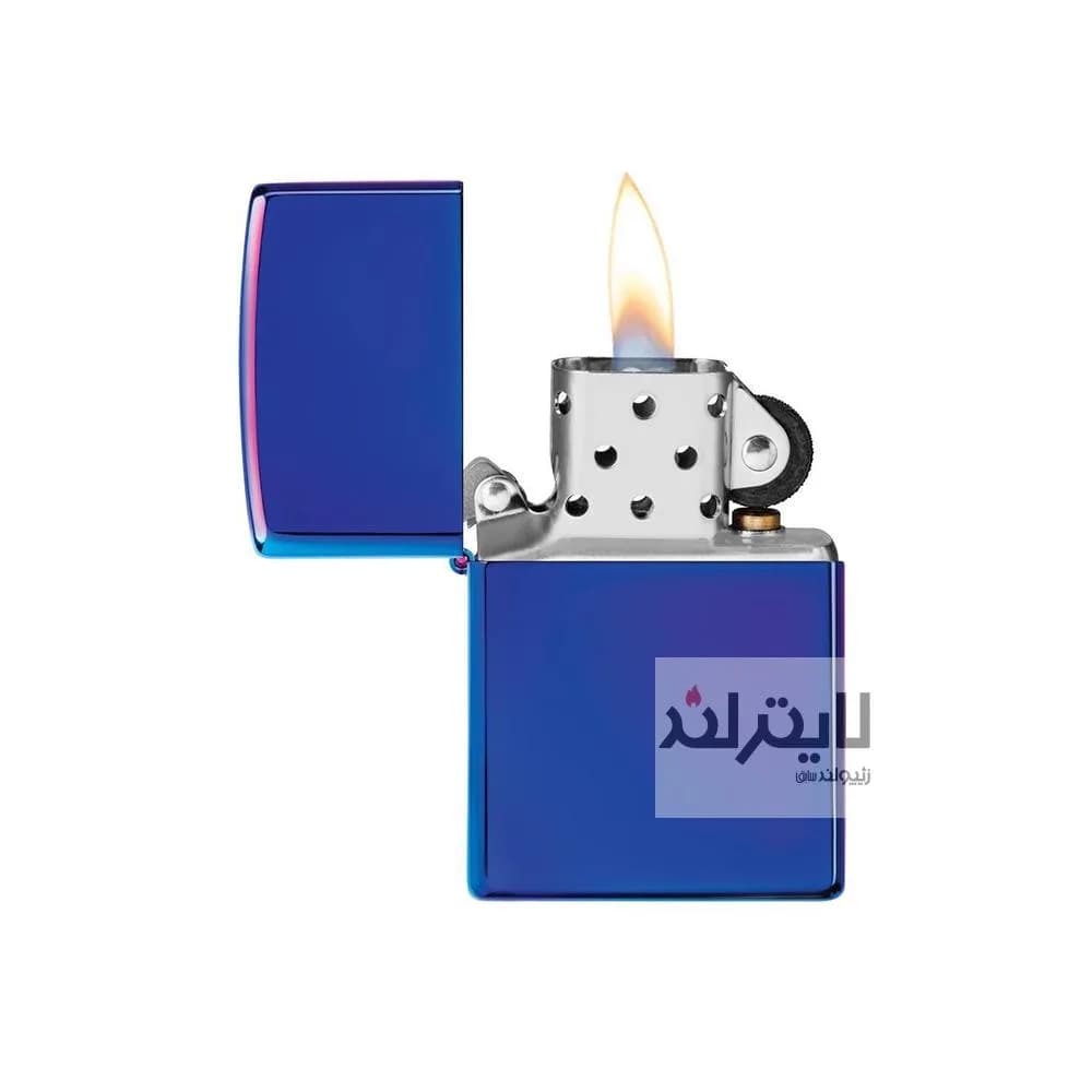 فندک زیپو مدل High Polish Indigo کد 29899 — تصویر ۳