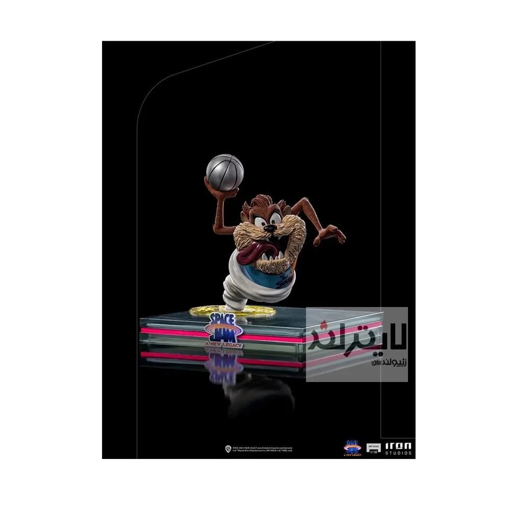 فیگور Taz از فیلم Space Jam ساخت شرکت Iron Studios