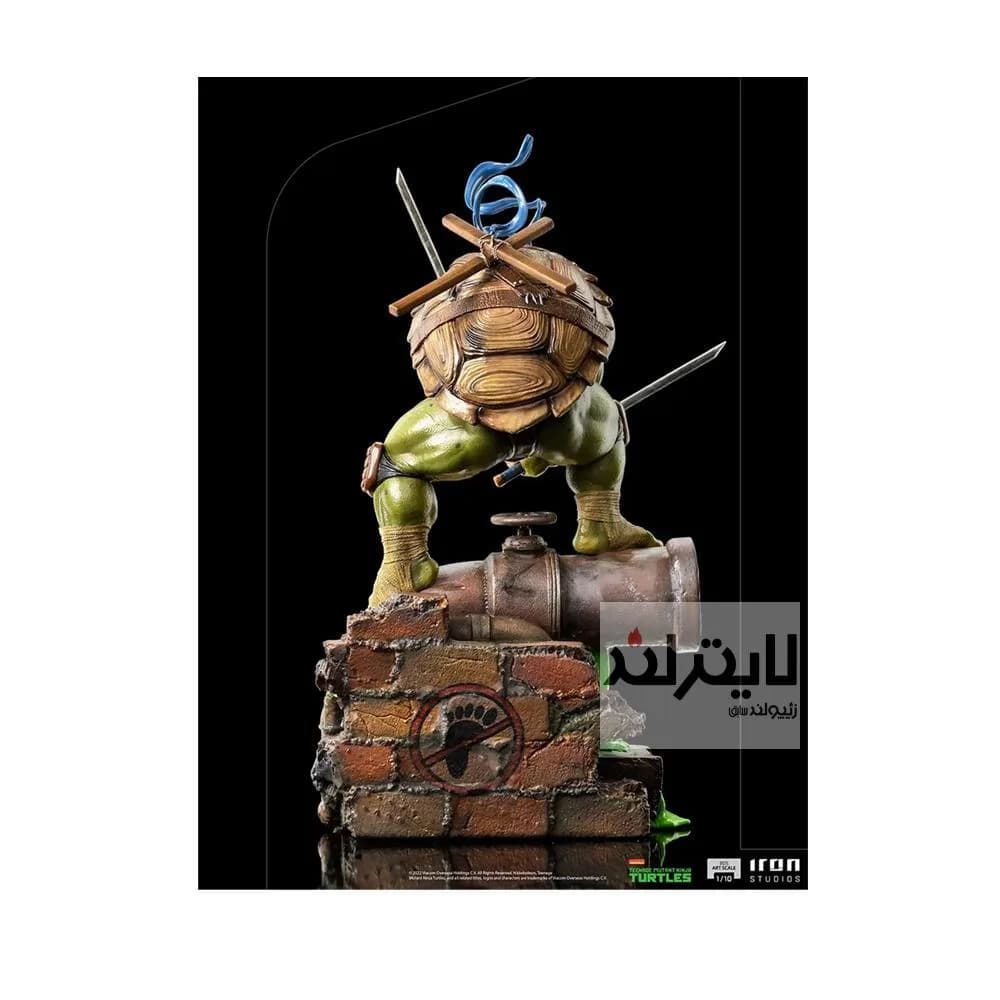 فیگور Leonardo از سری لاک پشت های نینجای نوجوان ساخت شرکت Iron Studios — تصویر ۳