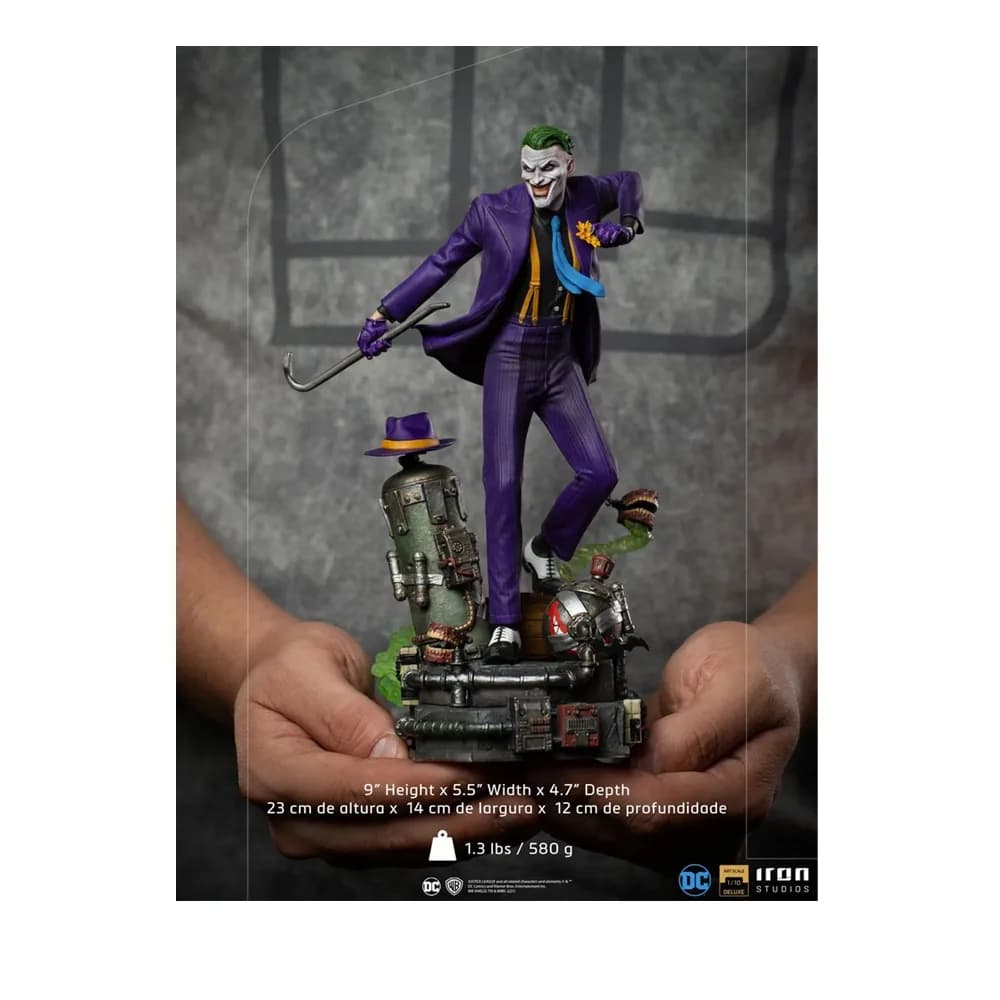 فیگو Joker از DC Comics ساخت شرکت Iron Studio — تصویر ۷