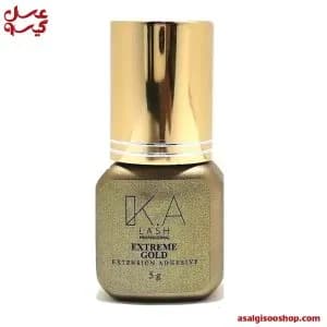 چسب مژه کی لش مدل درب طلایی|K Lash Gold Cap Eyelash Extension Glue | کد 2631