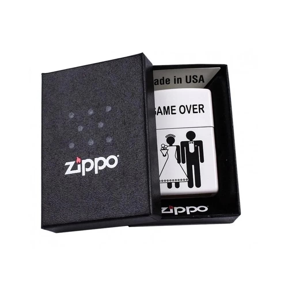 فندک زیپو مدل Game Over کد 214 — تصویر ۴