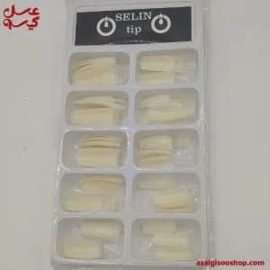 تیپ 100 عددی شیری سلین|SELIN Milky Gel Nail Tips– 100pcs| کد 2610