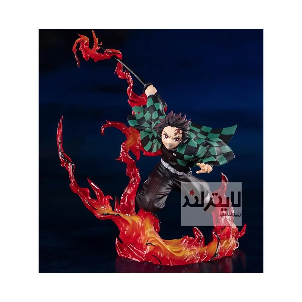 فیگور Tanjiro Kamado از انیمه Demon Slayer ساخت شرکت Bandai Tamashii — تصویر ۲