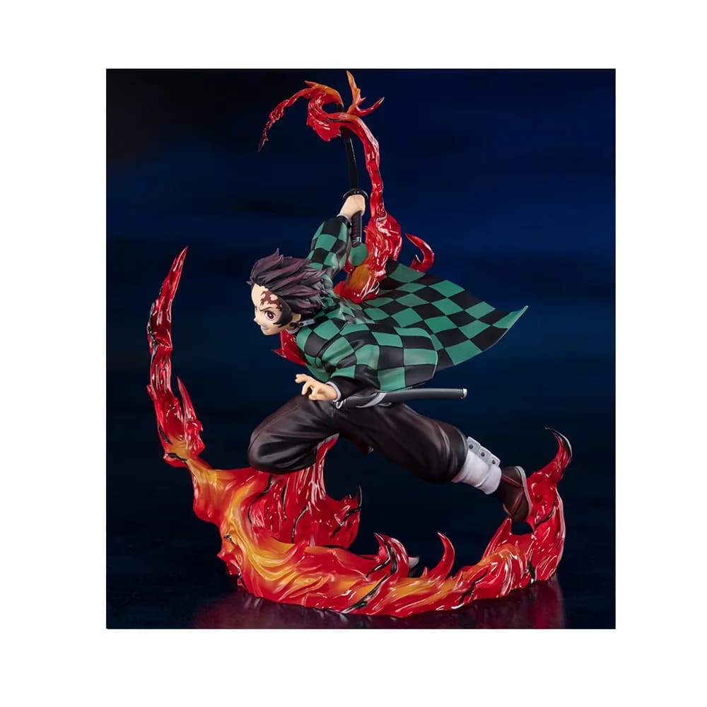 فیگور Tanjiro Kamado از انیمه Demon Slayer ساخت شرکت Bandai Tamashii — تصویر ۴