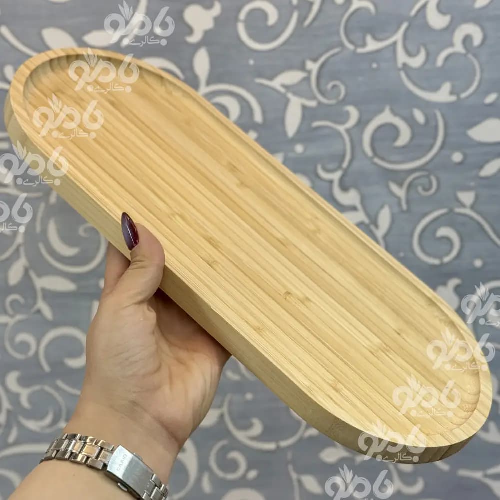 دیس بامبو بیضی 15* 35 کد 700.475 — تصویر ۳