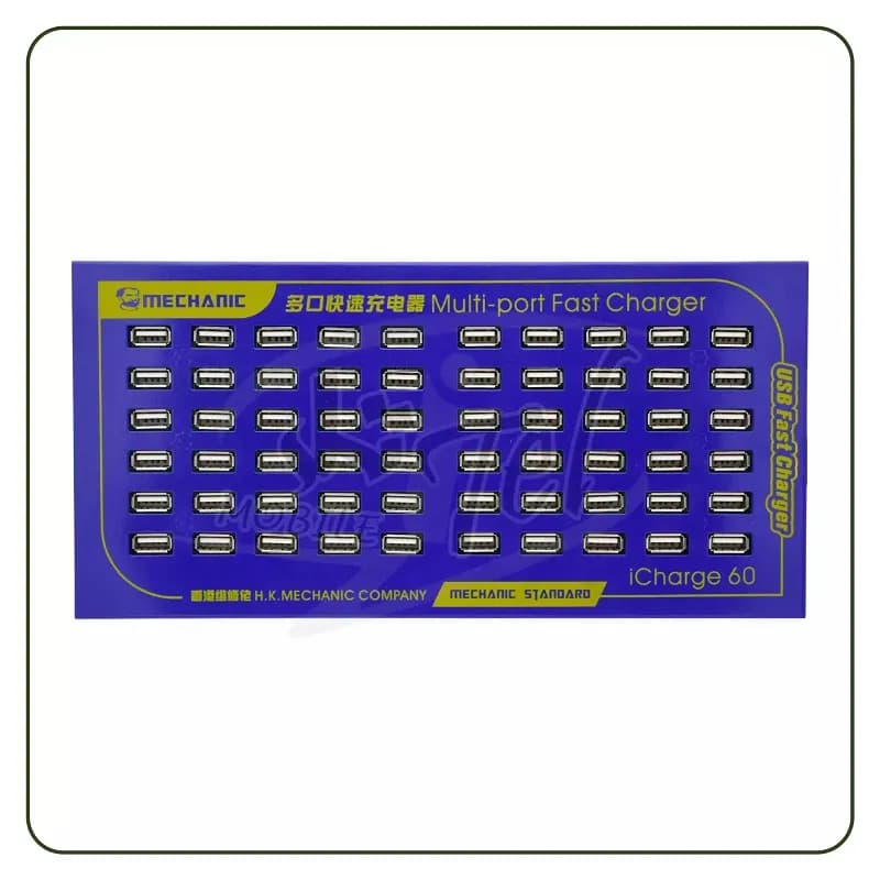 مولتی شارژر رومیزی مکانیک Mechanic iCharge 60 port — تصویر ۴
