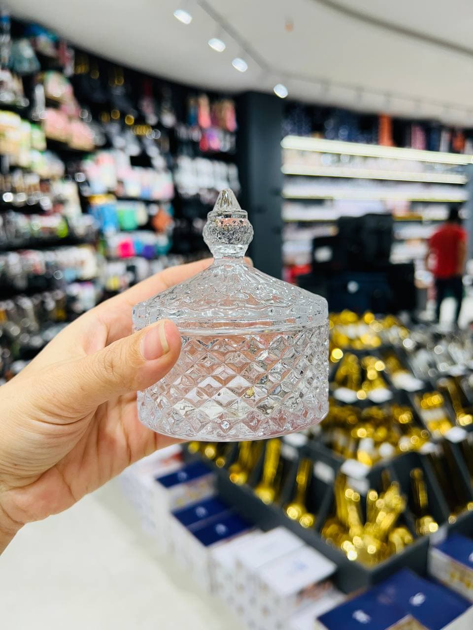 قندان بلور کریستال دیاموند TG018 — تصویر ۴