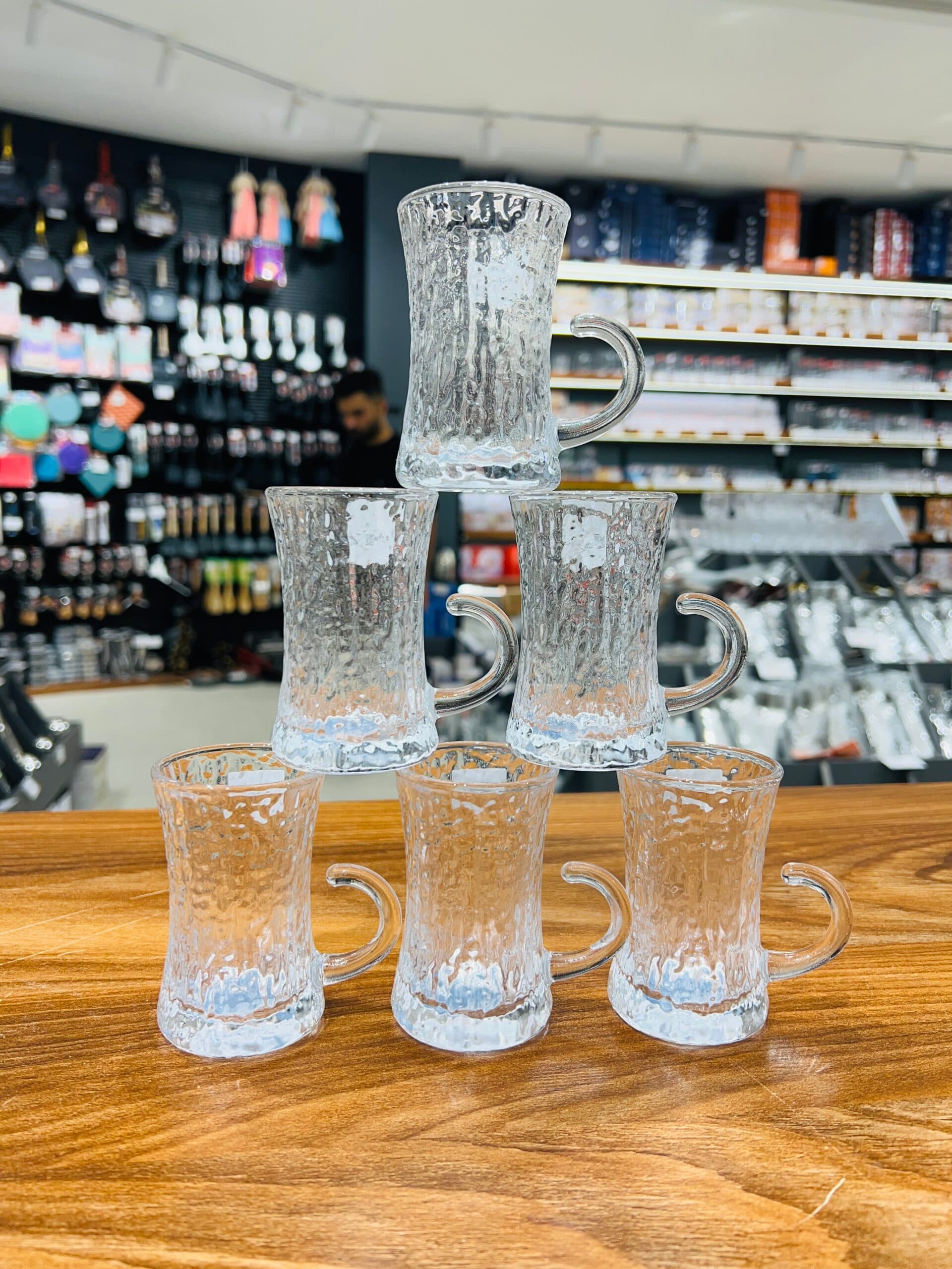 فنجان کمر باریک دسته دار DM289