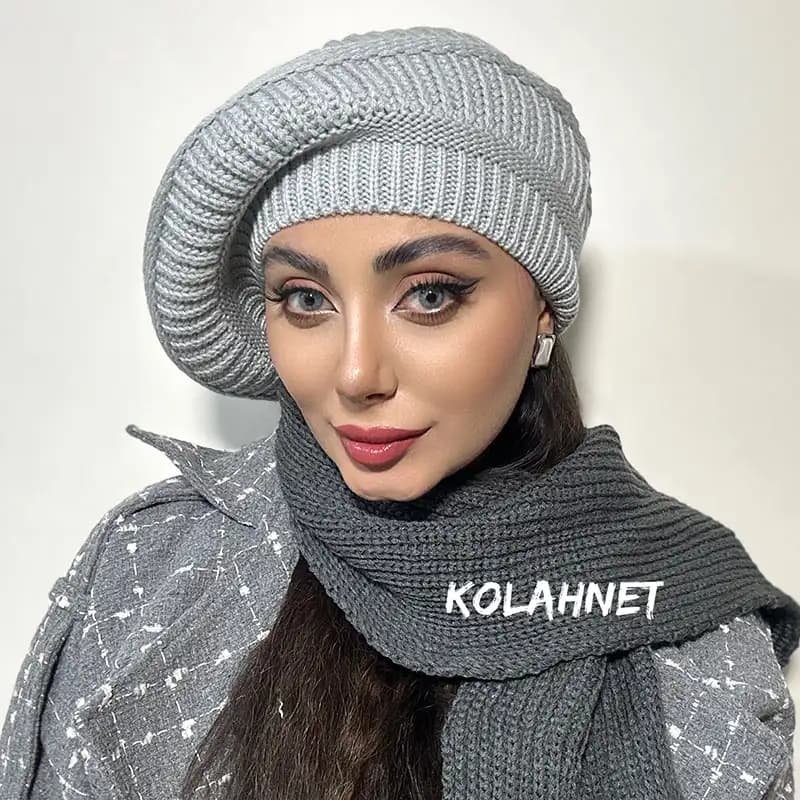 کلاه بافت برت کد 5106 — تصویر ۵
