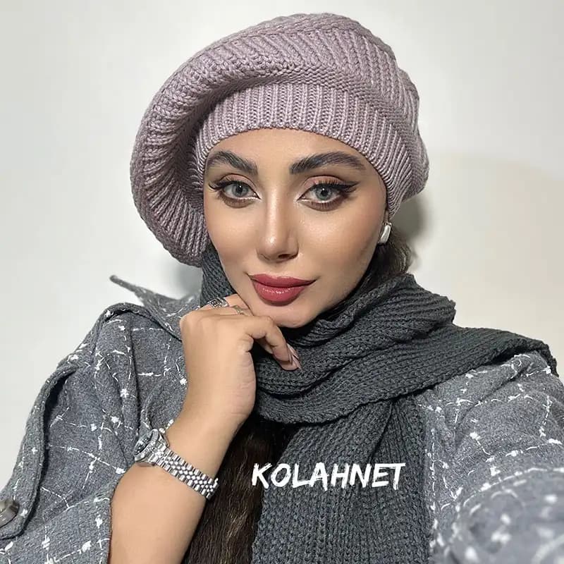 کلاه بافت برت کد 5106 — تصویر ۶