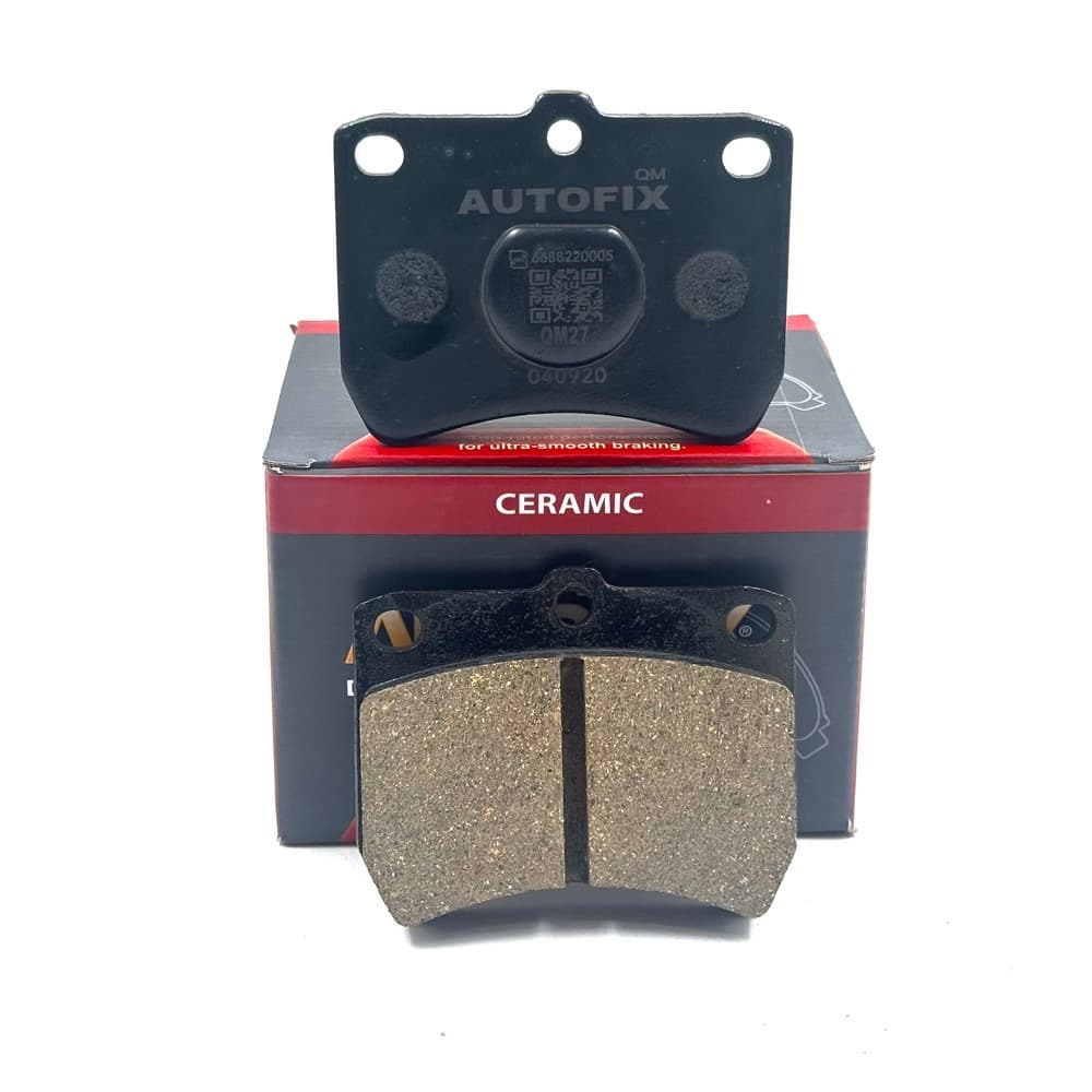 لنت ترمز جلو پراید 141 برند اتوفیکس تمام سرامیکی AUTO FIX