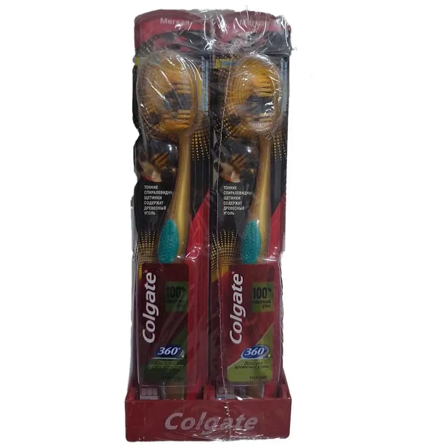 مسواک کلگیت مدل 6x-360 بسته 12 عددی