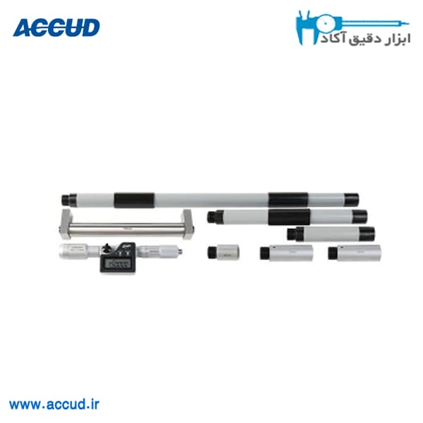 میکرومتر داخل سنج لوله ای دیجیتال 1500-150 میلی متر Accud (اکود با گارانتی شرکتی) مدل 359-060-01
