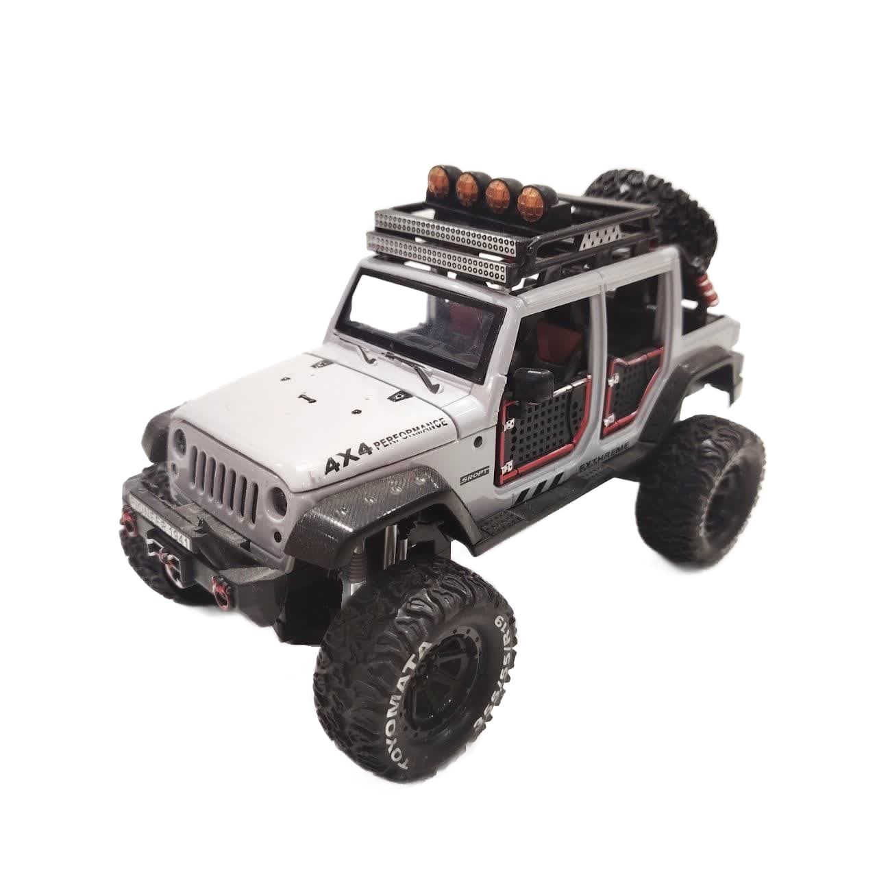 ماشين فلزی جیپ رانگلر مقياس 1.24 جیپ پایونیر 1941 Wrangler pioneer — تصویر ۶