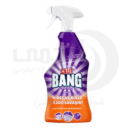 اسپری بنگ سیلیت پاک کننده و رسوب زدای سرویس بهداشتی حجم 750میل