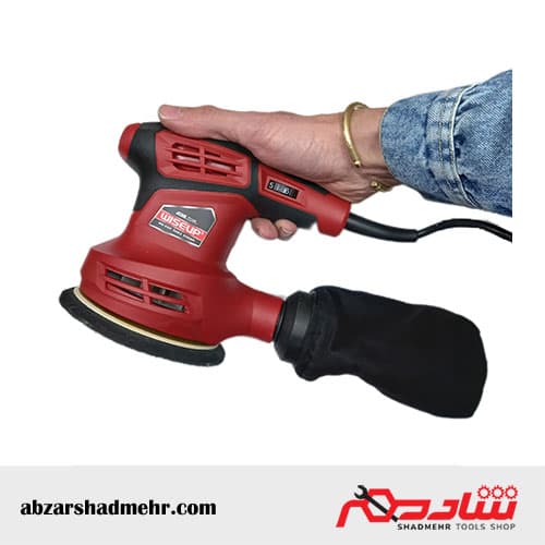 سنباده لرزان گرد 125 میلیمتر وایزاپ 171106 — تصویر ۳