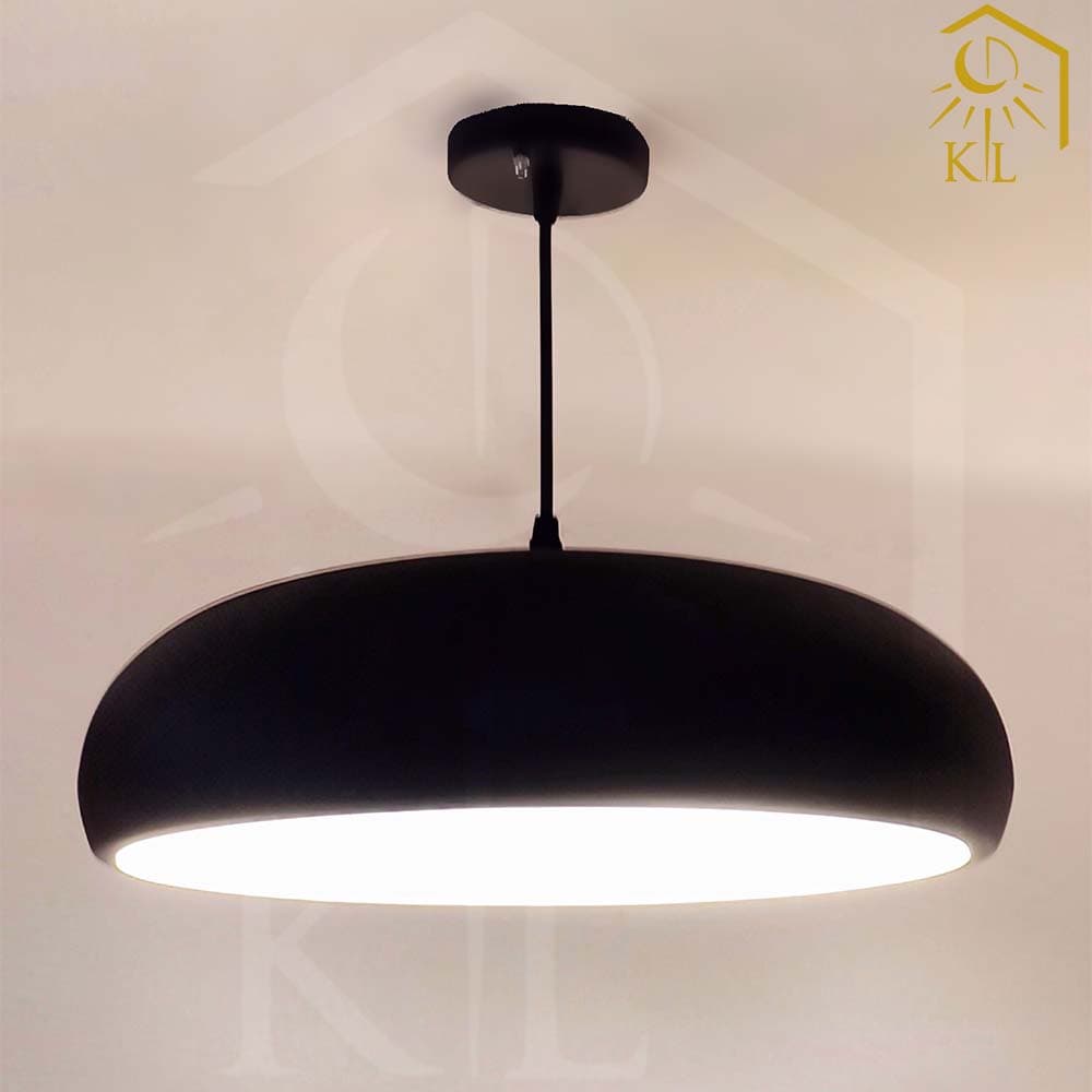 چراغ آویز کلاسیک طلق دار سرپیچ E27