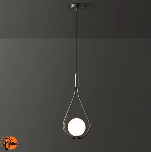 آویز یک شعله مدل اشکی — تصویر ۴
