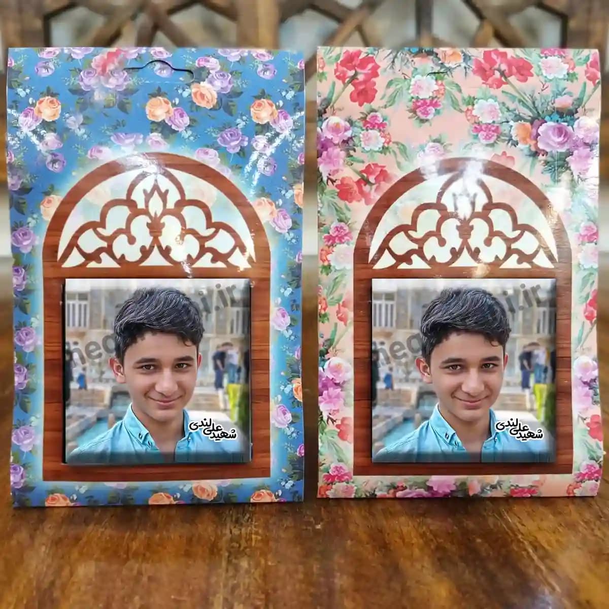 تندیس کاشی پنجره ای شهید علی لندی مدل 2Z74 — تصویر ۵