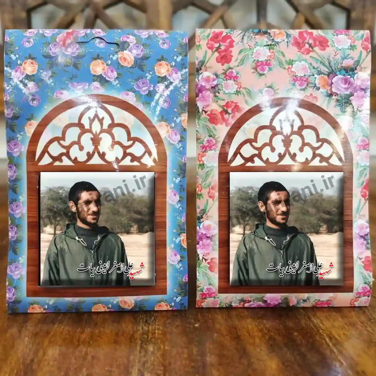 تندیس کاشی پنجره ای شهید علی اصغر امینی بیات مدل 2Z71 — تصویر ۵