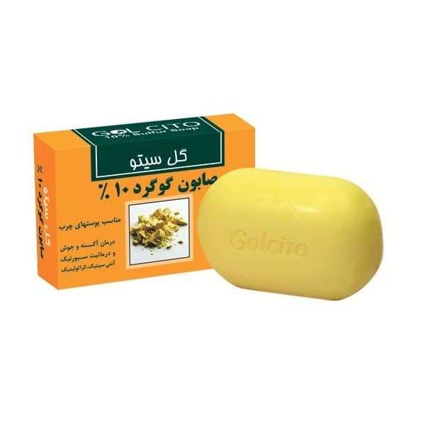 صابون گوگرد 10 درصد گل سیتو 125 گرم