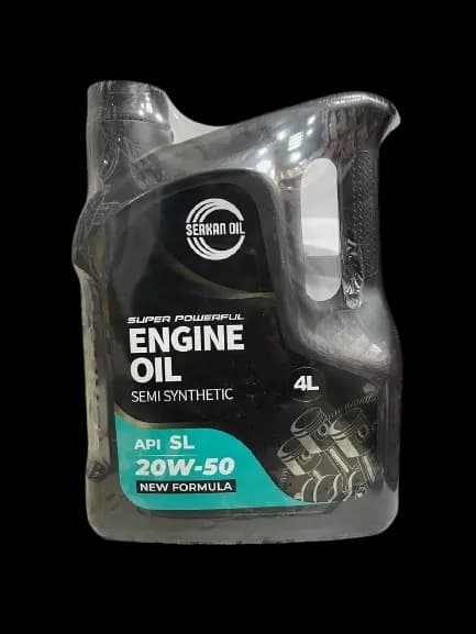 روغن موتور سرکان 20w50 SL نیمه سنتتیک 4 لیتری — تصویر ۳