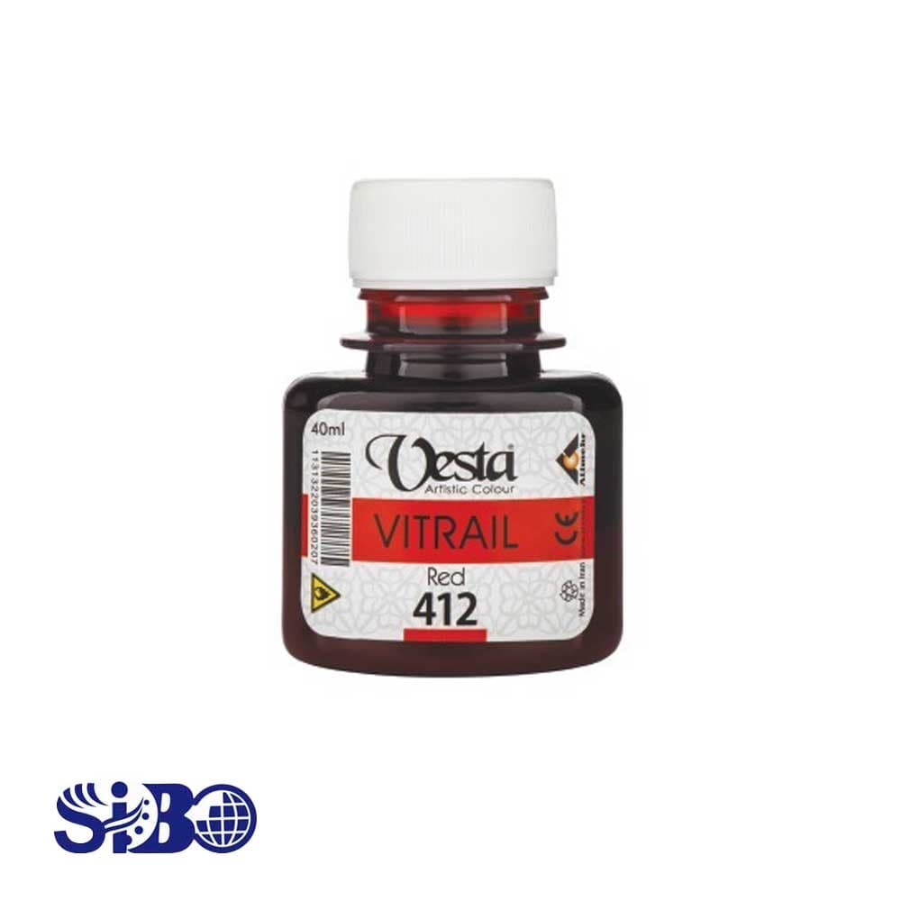 ویترای وستا رنگ قرمز Red کد 412
