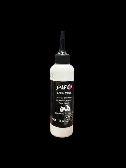 روغن گیربکس موتور سیکلت کلیک ، اسکوتر elf الف حجم 120 میلی لیتر