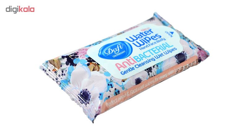دستمال مرطوب دافی مدل Anti bacterial مجموعه 3 عددی — تصویر ۳