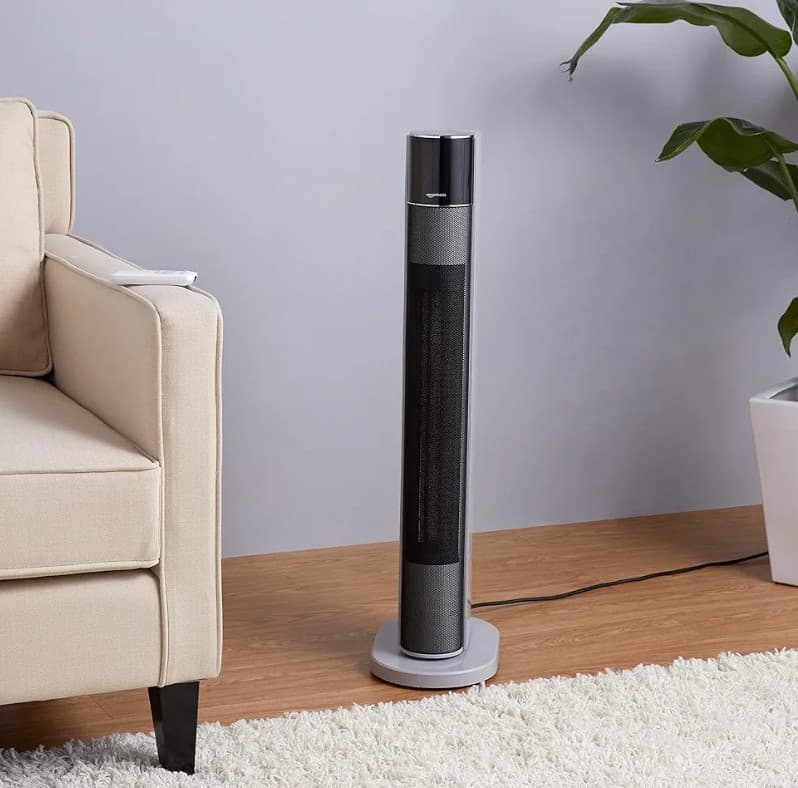 هیتر برجی امازون مدلAmazon Basics Tower Heater — تصویر ۴