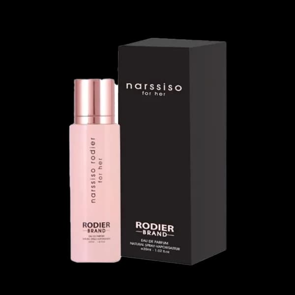 عطر جیبی زنانه رودیر مدل نارسیسو Narssiso for Her حجم 30 میلی لیتر — تصویر ۲