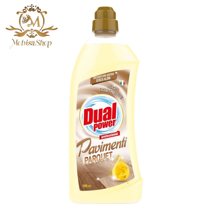 مایع کف شوی چوب و پارکت دوآل پاور Dual Power حجم 1 لیتر