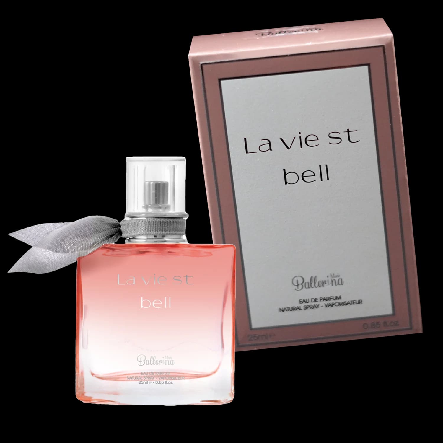 عطر جیبی زنانه بالرینا مدل لاویه ست بل La vie st bell حجم 25 میلی لیتر — تصویر ۲