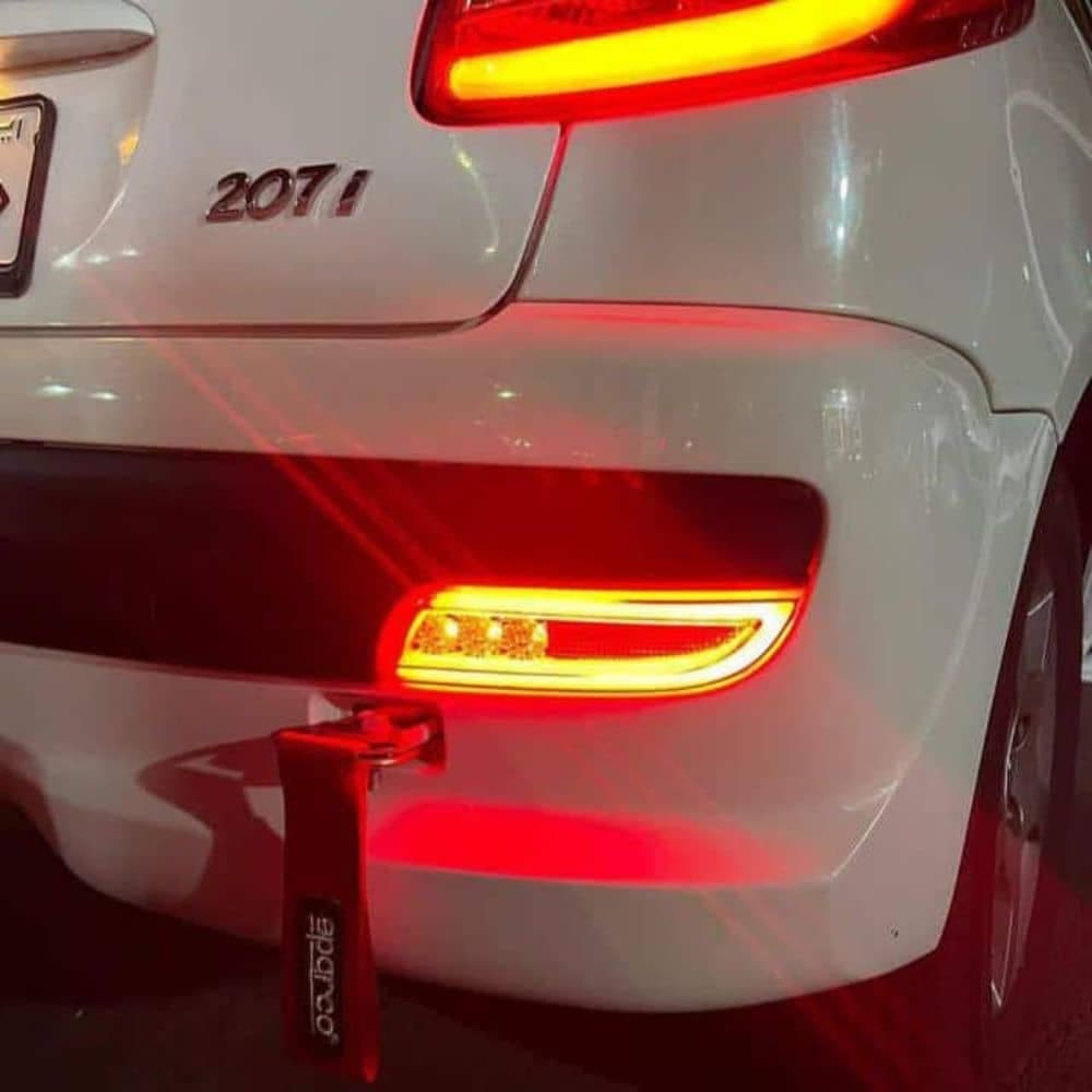 چراغ مه شکن LED عقب پژو 207 — تصویر ۹