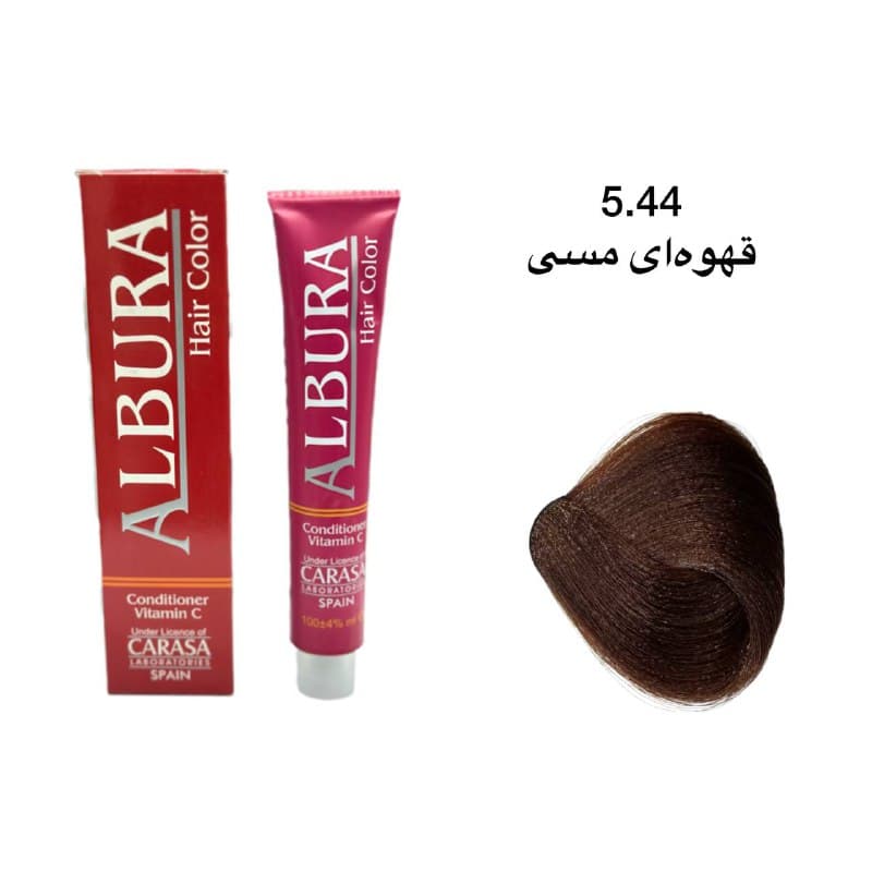 رنگ مو آلبورا 5.44