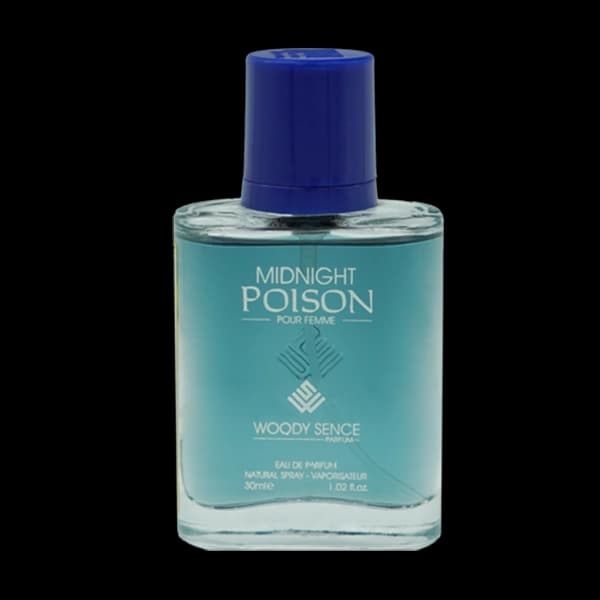 عطر جیبی زنانه وودی سنس مدل میدنایت پویزن Midnight Poison حجم 30 میلی لیتر