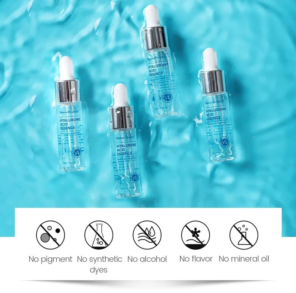 سرم هیالورونیک اسید ویبرانت گلامور VIBRANT GLAMOUR HYALURONIC ACID SERUM حجم ۱۵ میل — تصویر ۳
