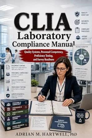 و دانلود نسخه کامل کتاب زبان اصلی CLIA Laboratory Compliance manual: Quality-System Frameworks, Proficiency-Testing Documentation,Personnel-Competency, Procedure-Manual Architecture, and Survey-R — تصویر ۲