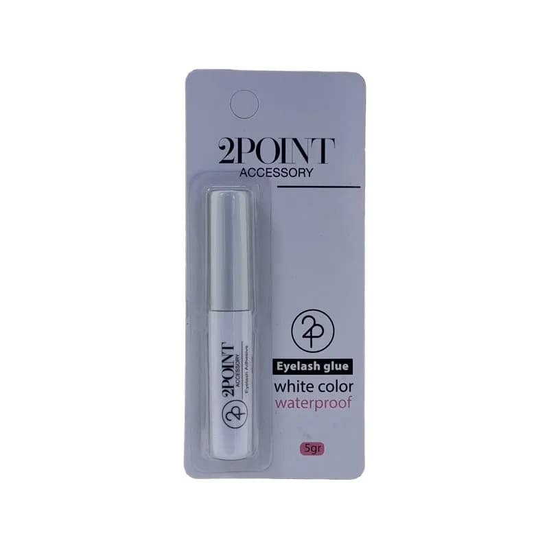 مشخصات، و خرید چسب مژه توپوینت قلم دار سفید 2POINT
