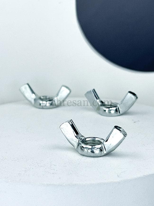 مهره خروسکی سایز 8 میلیمتر بسته 450عددی — تصویر ۲