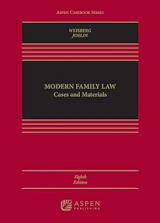 و دانلود نسخه کامل کتاب زبان اصلی Modern Family Law: Cases and Materials (Aspen Casebook Series) PDF | دانلود کتاب خارجی