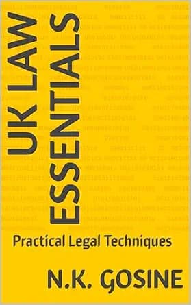 و دانلود نسخه کامل کتاب زبان اصلی UK Law Essentials – Practical Legal Techniques: Comprehensive Text. Revision Focus. Exam-Ready. Casebook & Workbook Hybrid Manual PDF | دانلود کتاب خا