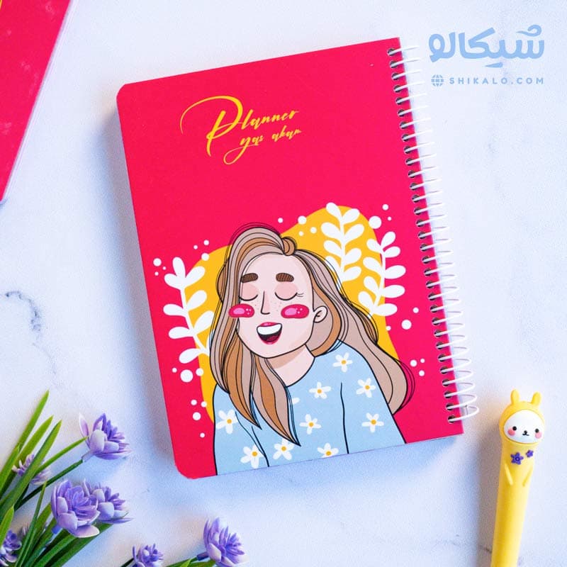 پلنر جلد سخت طرح لبخند — تصویر ۲