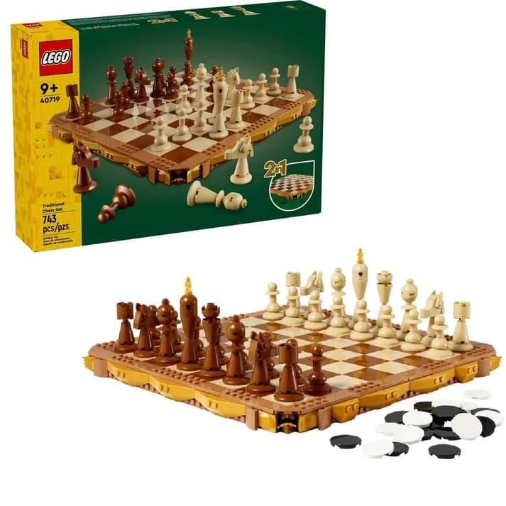 لگو شطرنج سنتی 2 در 1