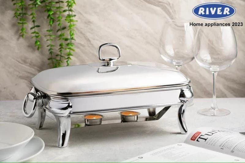 سوفله مستطیل بزرگ روما نقره ای ریور کد RM207